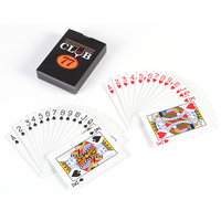 Commande en gros de cartes de poker personnalisées écologiques et recyclables, en papier durable, pour les jeux de loisirs familiaux en intérieur et les jeux promotionnels