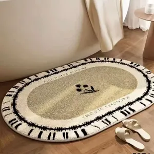 Alfombra <span class=keywords><strong>de</strong></span> Baño con Diseño <span class=keywords><strong>de</strong></span> Animalitos <span class=keywords><strong>de</strong></span> Dibujos Animados, Antideslizante, Suave, Absorbente, <span class=keywords><strong>de</strong></span> Secado Rápido, Lavable, para <span class=keywords><strong>el</strong></span> Hogar - Product Image 4