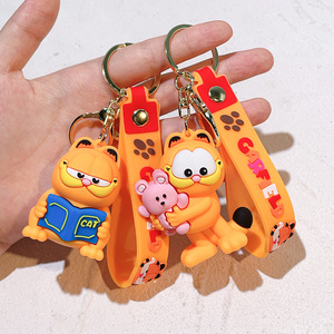 Lilangda Bán Buôn 3D PVC Dễ Thương Anime Kawaii Keychain Phim Hoạt Hình Móc Chìa Khóa Phim Hoạt Hình PVC Silicon Mini Ba Lô Vòng Chìa Khóa Phụ Kiện - Product Image 5