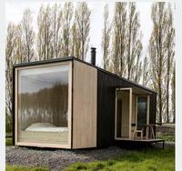 Maison préfabriquée en conteneur à assemblage rapide avec structure en acier galvanisé, isolation EPS/laine de roche/PU