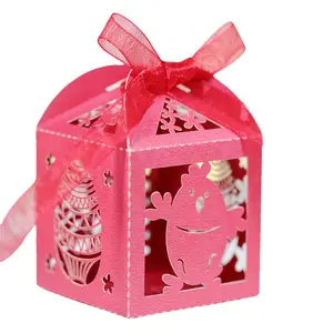 Bomboniere per matrimonio scatola di caramelle con design lasercut souvenir di nozze scatola regalo per confezioni di caramelle