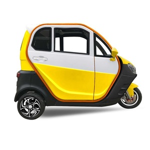 Triciclo Eléctrico E5 con Batería de 60V32Ah, Autonomía de 50-100 km, Carrocería Cerrada, Vehículo Eléctrico Puro - Product Image 4