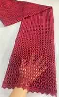 2025 dentelle de tulle française de haute qualité pour tissu de robe et tissu de maille de perle durable