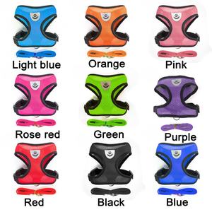 Chiens Chiot Harnais Collier Chat Chien Gilet Réglable Marche Laisse Laisse Doux Respirant Polyester Mesh Harnais Pour Petit Moyen Animal - Product Image 3