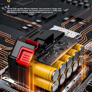 Soplador de Aire Comprimido Portátil de Alta Potencia, con Batería de Litio de Grado Industrial, Motor sin Escobillas, Inalámbrico - Product Image 4