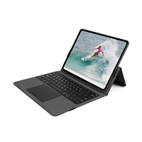Étui clavier magnétique pour iPad Pro 12,9 pouces avec pavé tactile, clavier sans fil ultra-plat et support réglable