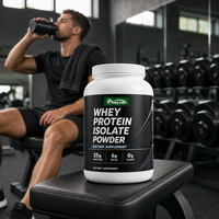 Protéine de lactosérum isolée en marque blanche OEM 100% - Complément alimentaire pour la santé - Prise de masse musculaire - Poudre de protéines pour la croissance musculaire