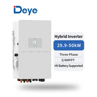 Système de stockage d'énergie hybride triphasé haute tension Deye 40 kW pour usage commercial et résidentiel, batterie 51,2 V 314 Ah