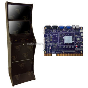 ขายตรงจากโรงงาน ราคาสุดเซอร์ไพรส์ ตู้เกมอาร์เคดไม้หน้าจอสัมผัสคู่ 22 นิ้ว พร้อมซอฟต์แวร์เกมหลากหลายแบบ Duo Cai Duo <span class=keywords><strong>Fu</strong></span> - Product Image 6