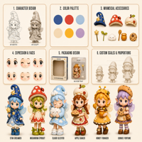 Figurines de collection en boîte mystère, jouets de haute qualité, fabricant professionnel de jouets, cadeau promotionnel exquis et mignon