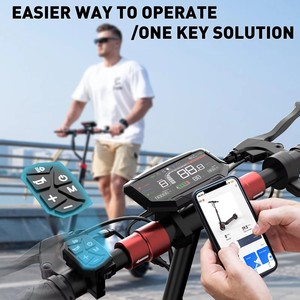 Livraison gratuite depuis l'entrepôt européen - <span class=keywords><strong>Trottinette</strong></span> électrique H9 pour adultes, autonomie de 45 km, 46 V, 800 W, pliable - Product Image 4
