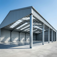 Venta Directa de Fábrica: Nave Prefabricada para Aves de Corral, Estructura de Acero, Establos para Ovejas, Cobertizo para Ganado