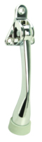 Butée de porte murale carrée mobile en laiton massif, sans perçage, moderne, rétractable, anti-collision, durable, installation facile pour entrée