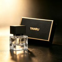 Mini flacon de parfum vide en verre de 15 ml, rechargeable, atomiseur de parfum de voyage, conteneur de parfum portable pour cosmétiques