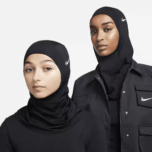 Grensoverschrijdende hoog-elastische polyester <span class=keywords><strong>hijab</strong></span>, Dri-Fit sjaal, winterhoofddoek, kin- en nekbescherming, basiscap, modieus en eenvoudig - Product Image 1