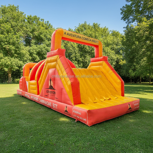 Grand château gonflable de haute qualité parcours d'obstacles rebondissant <span class=keywords><strong>maison</strong></span> videur pour enfants et adultes aire de jeux - Product Image 2