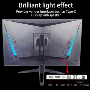 27 "Màn hình 2K 165Hz 144Hz chơi game màn hình máy tính 1ms miễn phí-sync Nano IPS bảng điều chỉnh máy tính để bàn LCD hiển thị dp Loại-C - Product Image 4