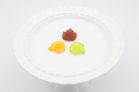 Bonbons gélifiés saisonniers aux feuilles d'automne, gommes au maple pour le festival d'automne et Thanksgiving, approvisionnement en gros