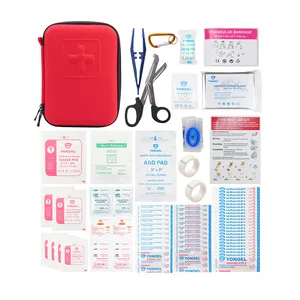 Tas perlengkapan medis tanda tangan pertama tas pertolongan pertama tahan air hadiah Mini Kit pertolongan pertama silang merah