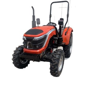รถแทรกเตอร์ล้อ 504 704 ขับเคลื่อน 4 ล้อ สำหรับใช้งานในฟาร์ม  มัลติฟังก์ชั่น สีแดง เครื่องยนต์เกียร์ขับเคลื่อน - Product Image 1