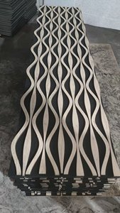 Panneau acoustique moderne auto-adhésif pour extérieur, en MDF haute densité, <span class=keywords><strong>isolation</strong></span> phonique, réduction du <span class=keywords><strong>bruit</strong></span> de 90%, murs et portes de salle de bain - Product Image 3