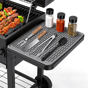 Accesorios para Parrilla a Bajo Precio en Stock: Tapete de Silicona Resistente al Calor de 16*12 Pulgadas, Alfombrilla de Descanso para Herramientas de BBQ para el Borde de la Plancha - Product Image 2
