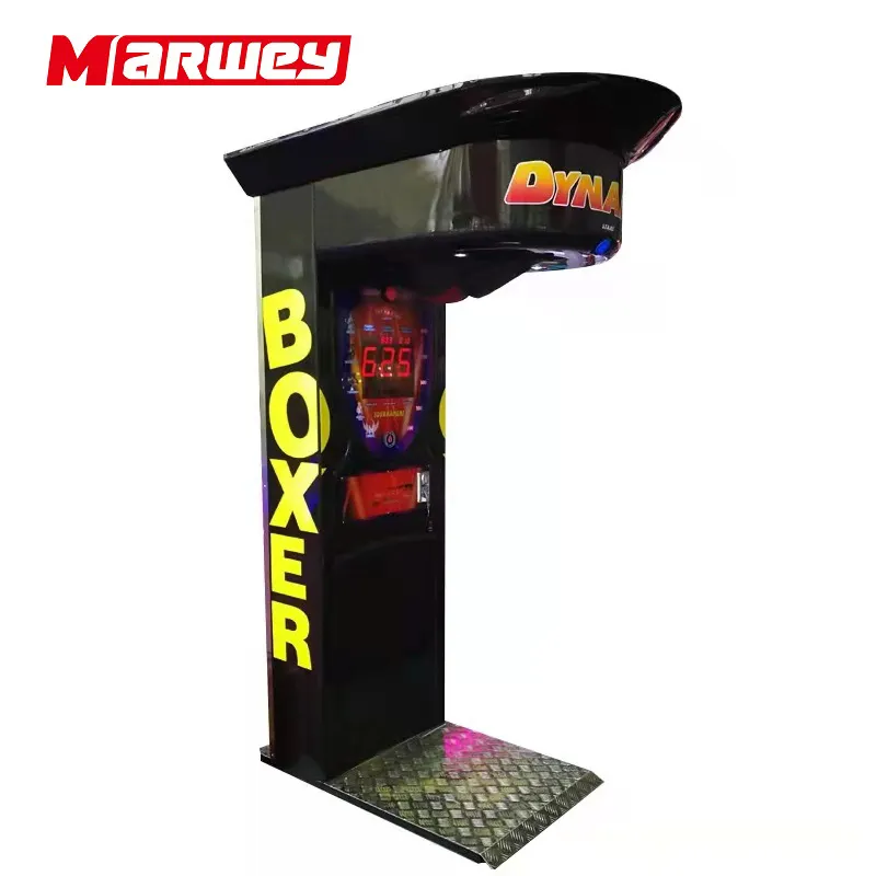 1 - 6 oyuncu kapalı spor eğlence alışveriş merkezi sikke işletilen elektronik büyük delme dinamik Boxer erkek boks oyun salonu oyun makinesi