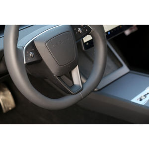 Nueva Cubierta Decorativa para Volante de Coche, Adhesivo para Tesla Model 3/Y 2024-2025, Componente de Fibra de Carbono ABS, Accesorios Interiores - Product Image 5