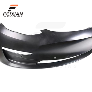 กันชนหน้าคุณภาพสูงมาตรฐาน OE สำหรับรถยนต์เทสล่า รุ่น 3 ซีดาน ปี 2018-2022 แบบยึดด้วยสกรู  ความเข้ากันได้ 100% รับประกัน 6 เดือน สำหรับตัวถังรถยนต์ - Product Image 3