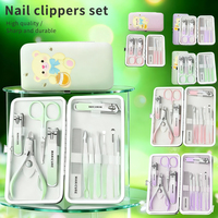 Ensemble de coupe-ongles professionnel de luxe en acier inoxydable de haute qualité, personnalisé, pour manucure des doigts, portable, soins personnels, boîte pour la maison