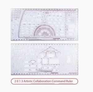 Plantilla de Medición DF 81 en cm Verticalmente para una Marcación Precisa de Latitud y Longitud - Product Image 6