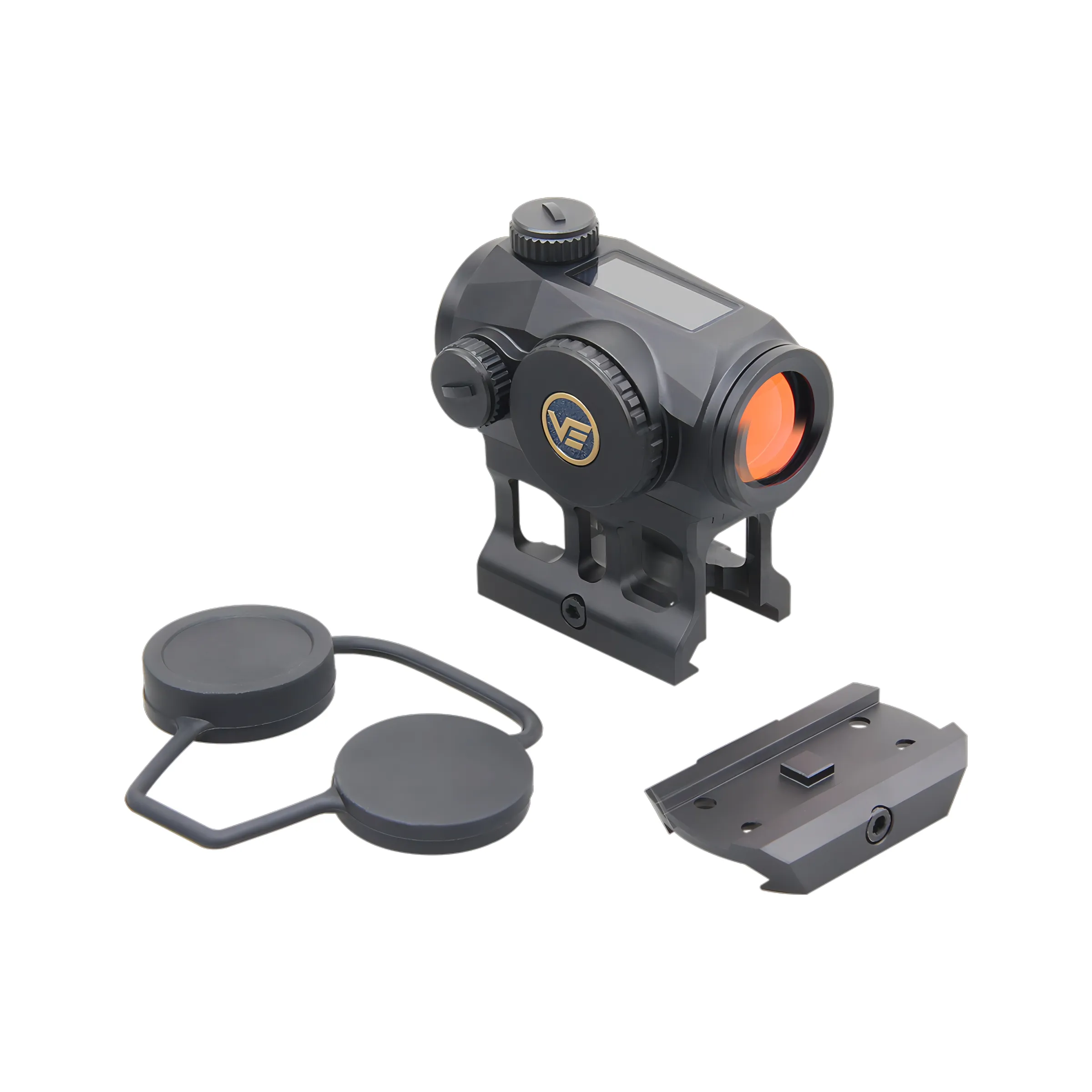 Vector Optics 1x22 Solar Power Compact Red Dot Sight with Motion Sensor Tactical Hunting Optical Sight