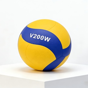 Ballon <span class=keywords><strong>de</strong></span> <span class=keywords><strong>volley</strong></span>-ball Premium Custom PU Mikasas V200W, bonne élasticité, confort <span class=keywords><strong>de</strong></span> préhension, entraînement, match. - Product Image 5