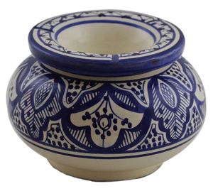 ที่เขี่ยบุหรี่เซรามิกโมร็อกโกแฮนด์เมดดีไซน์ไร้ควันย้อนยุคโดยช่างปั้นฝีมือ - Product Image 2