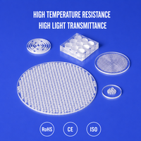 Plaque de quartz percée usinée avec précision JGS1 JGS2 pour l'électronique semi-conductrice