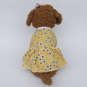 <span class=keywords><strong>Sottoveste</strong></span> in stile francese con rosa, abito Pet-friendly, abito primavera-estate leggero con maniche a sbuffo vestito da orsacchiotto simile a un orsacchiotto - Product Image 6