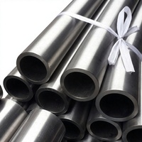 Pasokan Pabrik ASTM B338 Gr1 Gr2 Gr5 Gr7 Gr9 TA1 TA2 TC4 Tabung Titanium Seamless Berbagai OD Ketebalan Dinding Tersedia di Stok