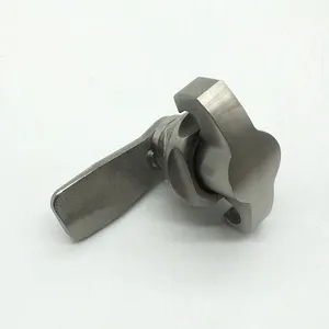 316 Stainless steel cabinet manual lock handle
