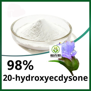 Polvo de 20-Hidroxiecdisona de Alta Pureza, Extracto de Cyanotis Arachnoidea para Nutrición Deportiva y <span class=keywords><strong>Alimentos</strong></span> Funcionales - Product Image 1