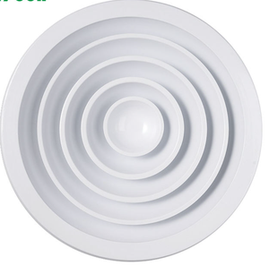 HVACシステム用6、8、10インチ円形エアディフューザー、アルミ製天井円形ベント - Product Image 1