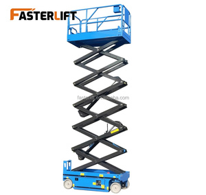 Lift Gunting Hidrolik Elektrik Self-Propelled 6-16m Kapasitas Beban 230-450KG Tinggi Maksimum 20m Struktur Baja Paduan - Product Image 3