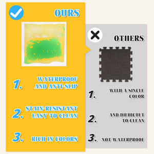 Dalles sensorielles et tuiles à presser pour l'équilibre - Zones de jeu de <span class=keywords><strong>marelle</strong></span> colorées en ABS éducatif - Product Image 6