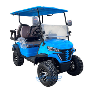 Voiture de golf électrique classique de couleur personnalisée, nouveau design, capacité 4 personnes, zéro émission, voiture de golf/visite touristique électrique - Product Image 5
