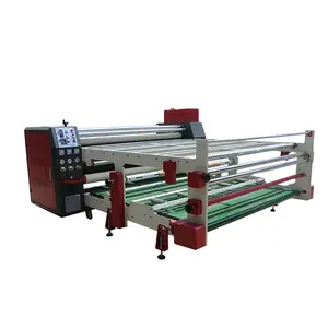 New type of manufacturer printing and production fabric wheel printing hot press calendar machine