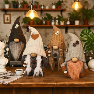 Poupée gnome Rudolph 2025 avec cœur en peluche, décorations de Noël, longues jambes, cadeau de la Saint-Valentin pour les enfants - Product Image 1