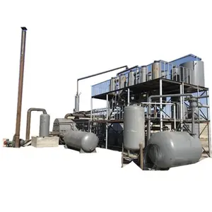 used engine oil distillation recycled tyre oil purifier machine oil filter