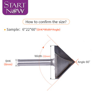 Startnow <span class=keywords><strong>CNC</strong></span> phay Cutter 3D <span class=keywords><strong>Router</strong></span> bits Acrylic PVC MDF gỗ cứng <span class=keywords><strong>CNC</strong></span> công cụ <span class=keywords><strong>Router</strong></span> khắc <span class=keywords><strong>bit</strong></span> End Mills phay Cutter - Product Image 2