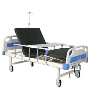 Comfortable Hospitals Manual Three Functions Patient Nursing Beds for Better Sleep