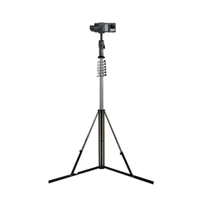 easy up 9M 30FT Elevated Camera push up Telescopic Mast for Aerial Photography and Video