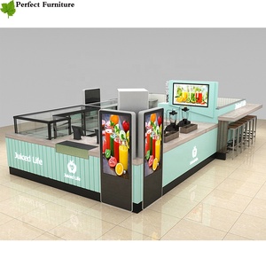 Quiosco de centro comercial <span class=keywords><strong>con</strong></span> Diseño de barra de zumo, ideas para cafetería, <span class=keywords><strong>leche</strong></span>, té, soporte de burbujas, nuevo - Product Image 2